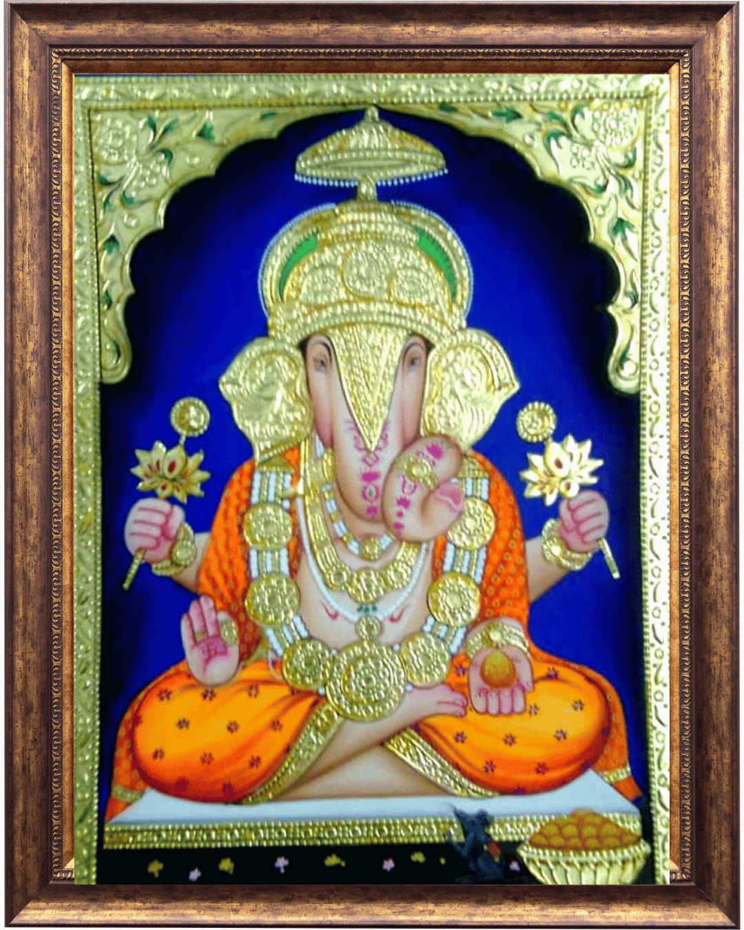 Ganesha Tanjore Painting