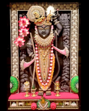 Shrinathji Tanjore Painting