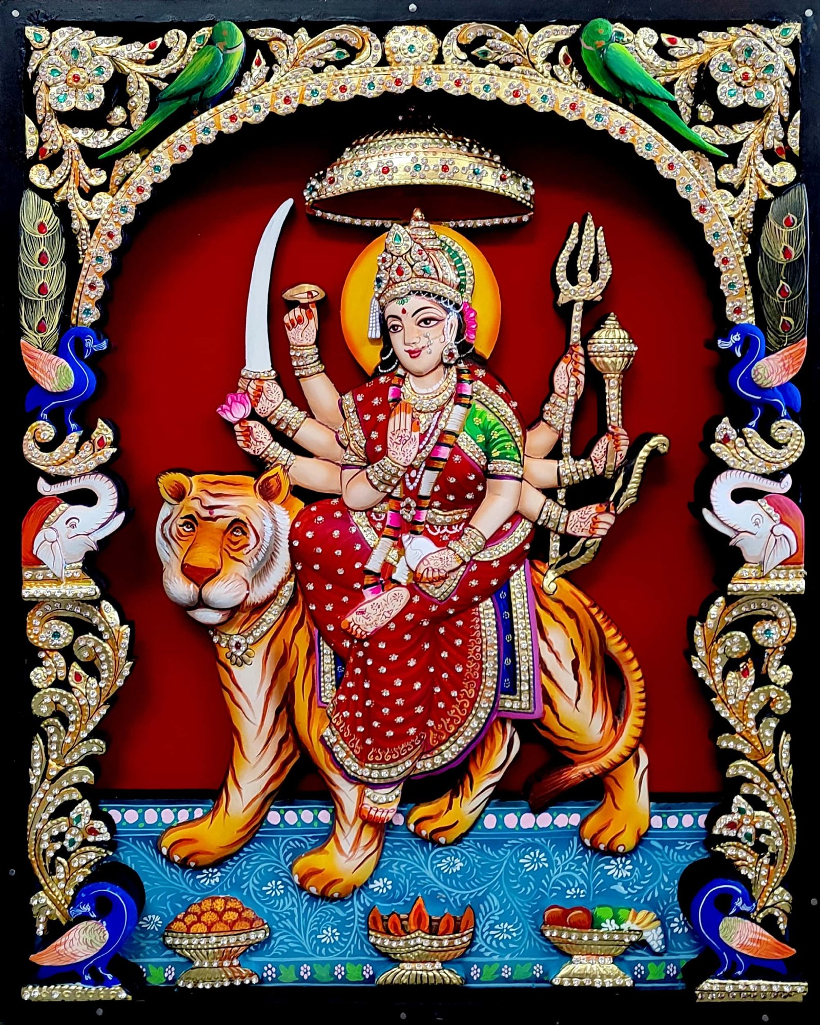 Ambe Maa painting